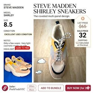 Steve Madden Shirly sneaker 8.5
